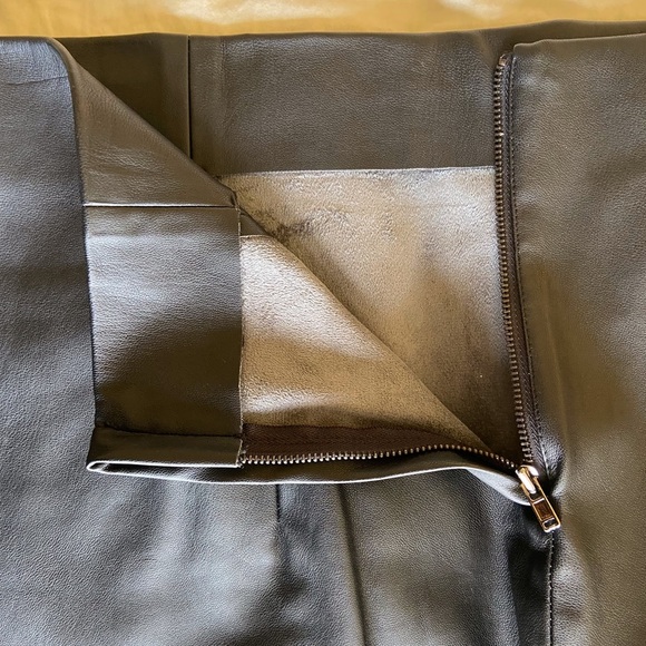 Alfani Faux-Leather Pencil Skirt - Picture 6 of 8